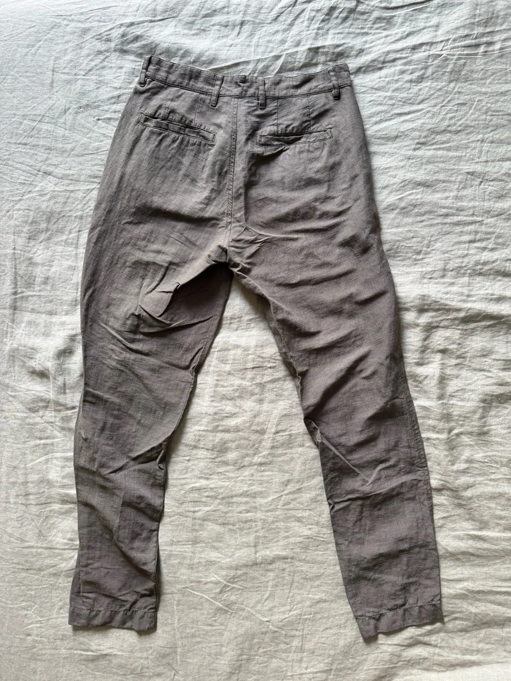 Outlier Injected Linen Pants - GDX Dark Olive - 30
